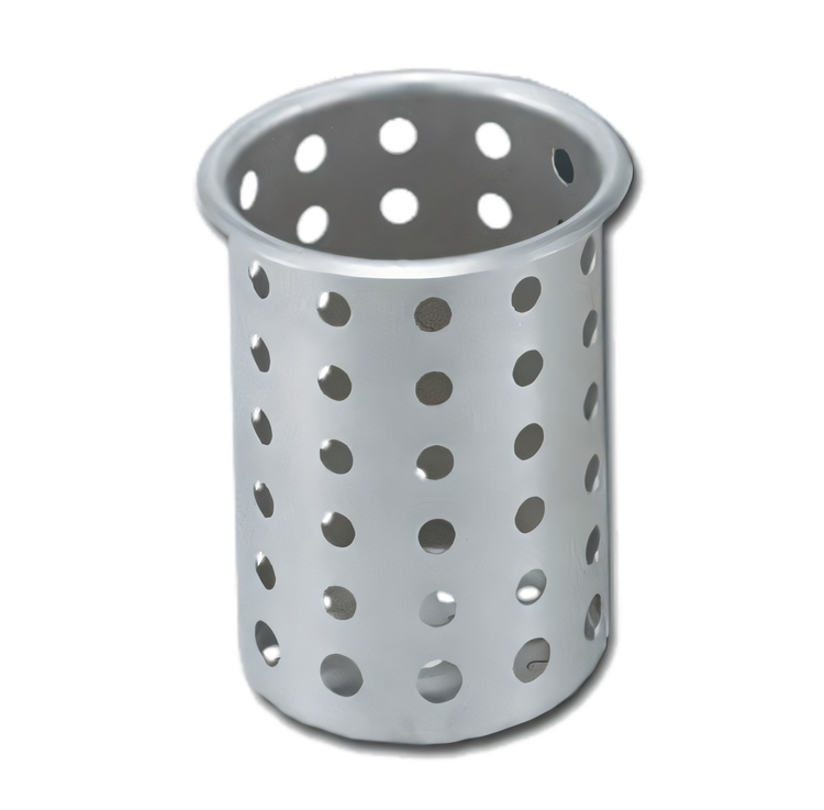 Product image #1 for Vollrath Silv-A-Tainer Stainless Steel Flatware Caddy Cylinder