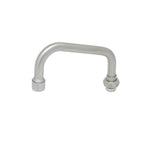 Thumbnail image #1 for T&S Brass EverSteel S059X-V20 6" Stainless Steel Swing Nozzle with 2.0 GPM Vandal-Resistant Aerator