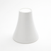 Thumbnail image #1 for American Metalcraft Lift Collection White Round Melamine Buffet Pedestal, 6-1/2 Inch Dia. x 7-1/8 Inch H