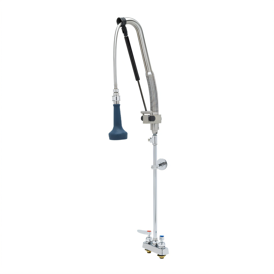 Product image #1 for EverSteel DuraPull Deck Mount Pull-Down Pre-Rinse Faucet with 12-Inch Swing Nozzle and 1.07 GPM Sprayer