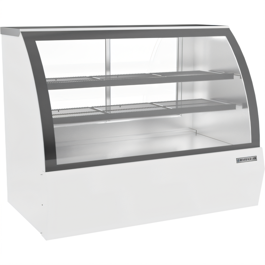 Product image #1 for Beverage-Air CDR5HC-1-W 60-Inch Open-Food Refrigerated Deli/Bakery Case with Curved Front Glass