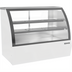 Thumbnail image #1 for Beverage-Air CDR5HC-1-W 60-Inch Open-Food Refrigerated Deli/Bakery Case with Curved Front Glass