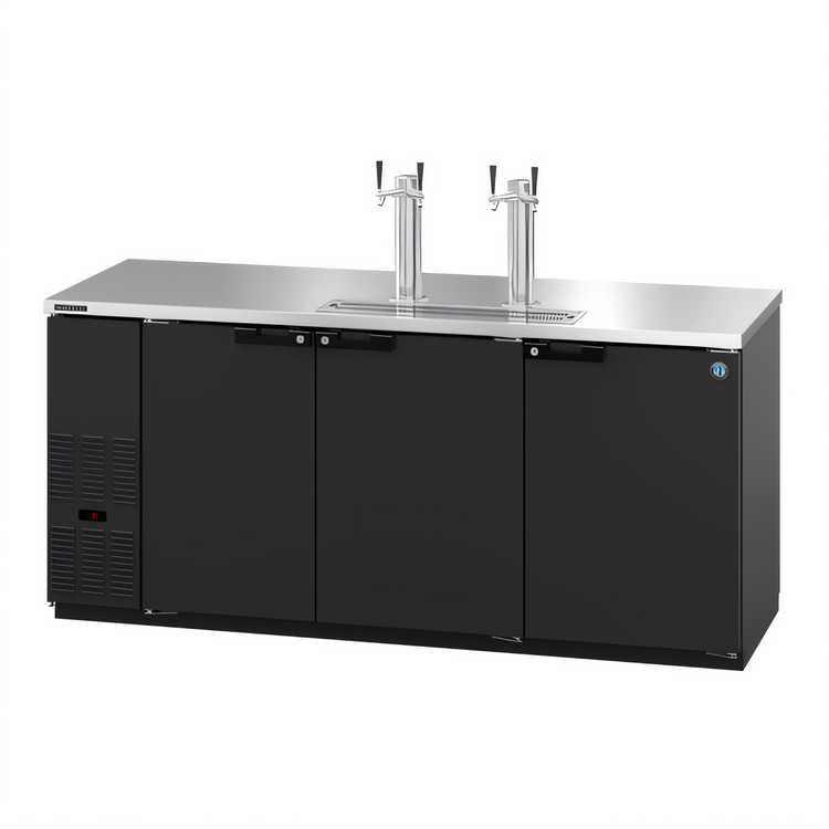 Product image #1 for Hoshizaki DD80-S 80-Inch Three-Section Direct Draw Draft Beer Cooler