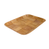 Thumbnail image #1 for Crestware 10 x 14 Inch Rectangular Woven Wood Serving Tray