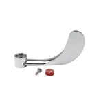 Thumbnail image #1 for T&S Brass B-WH4H Wrist Handle, 4-inch, Hot Index, Screw