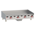 Thumbnail image #1 for Wolf 60-Inch Heavy Duty Countertop Gas Griddle with 24-Inch Deep Cooking Surface, 1-Inch Polished Steel Plate, and 135,000 BTU