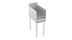 Thumbnail image #1 for Krowne Silver Series 12-Inch Wide 4-Step Raised Liquor Display, Freestanding Stainless Steel Unit