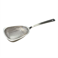 Winco Round 18/8 Stainless Steel Scoop Colander with 7-Inch Bowl and 11-Inch Handle