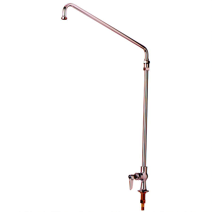 Product image #1 for T&S Brass B-0275 Single Pantry Deck-Mounted Faucet with 18-Inch Swing Nozzle