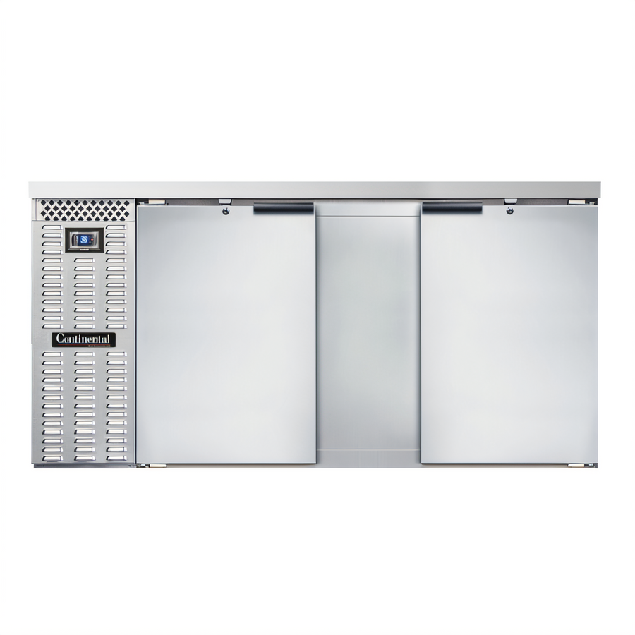 Product image #1 for Continental Refrigerator BB69SNSS 69-Inch Shallow Depth Back Bar Cooler
