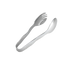 Thumbnail image #1 for Hammered Stainless Steel Serving Tongs, 6-Inch
