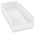 Thumbnail image #1 for Economy Nesting Clear Polypropylene Shelf Bin, 11-1/8 x 23-5/8 x 6 Inches