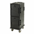 Thumbnail image #2 for Cambro Ultra Camcart 2-Compartment Front-Loading Insulated Food Pan Cart, 60 Qt. Per Compartment, Black