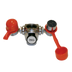 Thumbnail image #1 for Faucet-Mounted Eye Wash Attachment for Standard Spouts with Adjustable Aerated Heads