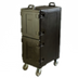 Thumbnail image #1 for Cateraide Insulated Double-End Load Food Pan Carrier, Black, Holds 16 Pan Combinations