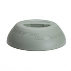 Thumbnail image #1 for Cambro Shoreline MDSD9447 Insulated Polypropylene Dome Cover for 9-Inch Plate, Meadow Case of 12