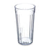 Thumbnail image #1 for Bistro 16 oz Clear Fluted SAN Plastic Tumbler