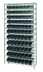 Thumbnail image #1 for Quantum Conductive Chrome-Plated Bin Wire Shelving System, 36
