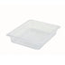 Thumbnail image #1 for Poly-Ware 1/2 Size Clear Polycarbonate Food Pan, 2-1/2 Inch Deep