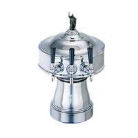 Perlick Gambrinus 3-Faucet Countertop Glycol-Cooled Draft Beer Tower