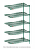 Thumbnail image #1 for Metro Super Erecta Metroseal 3 Add-On Wire Shelving Unit, 60W x 21D x 74H, 5 Shelves