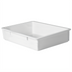 Thumbnail image #1 for Winco Rectangular Stackable Polypropylene Dough Box, 25-1/2 x 17-1/2 x 6 Inch, White