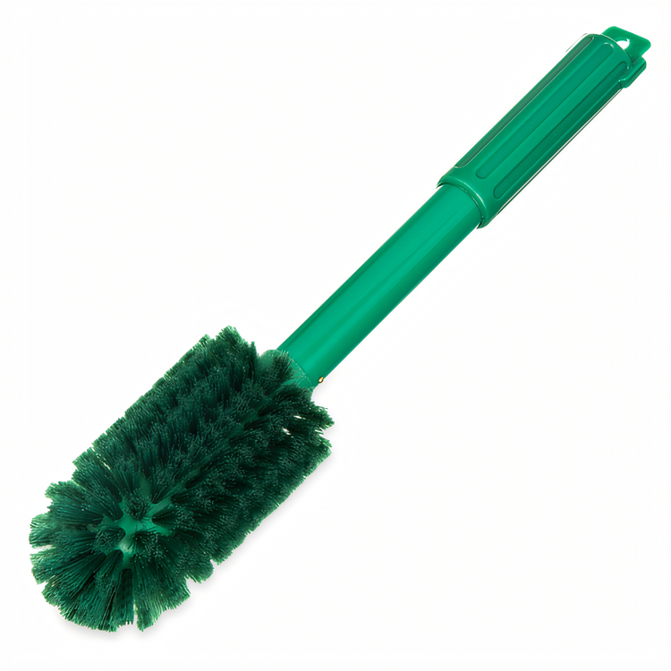 Product image #1 for Sparta Color-Coded Multi-Purpose Valve & Fitting Brush, 16 Inch Handle, 3 Inch Round Head, Medium Stiff Polyester Bristles, Green