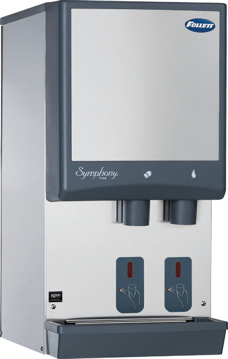 Product image #1 for Symphony Plus 12HI414A-S0-DP Wall Mounted Ice and Water Dispenser with Chewblet Ice Maker