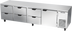 Thumbnail image #1 for Beverage-Air Four-Section 119-Inch Undercounter Door/Drawer Refrigerator with 6 Drawers and 1 Solid Door, Side-Mounted Self-Contained