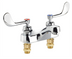 Thumbnail image #1 for Royal Series 4-Inch Center Deck Mount Lavatory Faucet with Fixed Cast Spout
