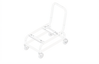 Hobart Weigh/Wrap Mobile Cart Stand for HBR302-1 Scale
