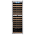 Thumbnail image #1 for Omcan Vinovero 126-Bottle Dual Zone Commercial Wine Cooler with Locking Stainless Steel Framed Full Glass Door