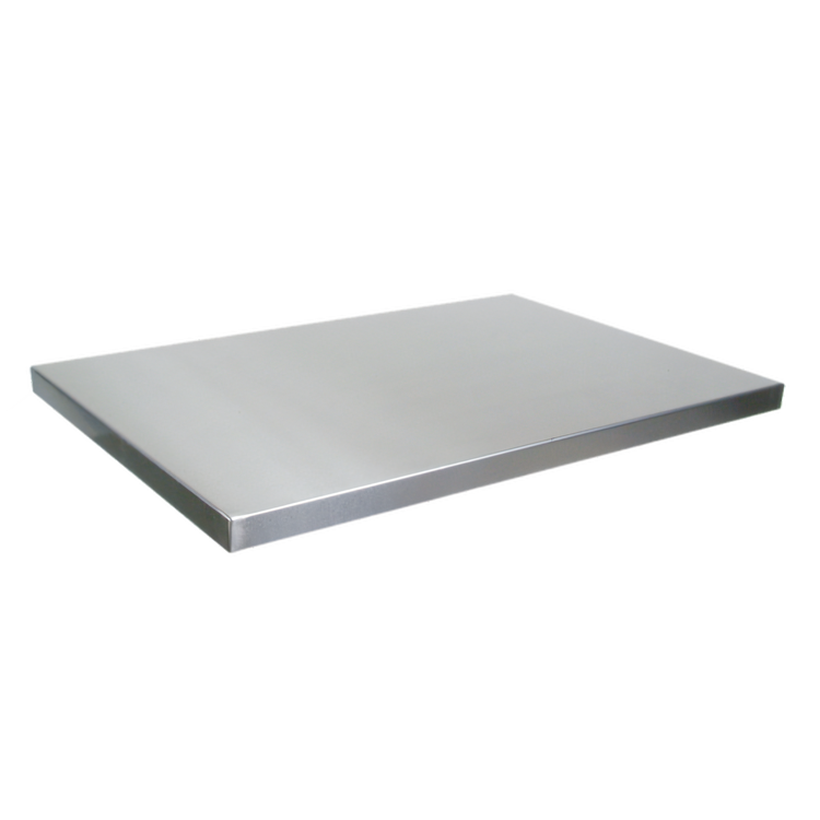 Product image #1 for John Boos Stainless Steel Flat Countertop with Underlayment, 96 x 25 x 1-1/2 Inches