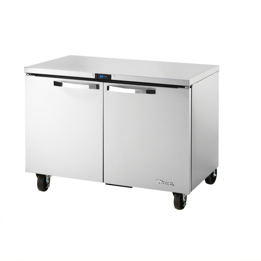 Product image #1 for True Spec Series 48-Inch 2-Door Undercounter Solid Door Refrigerator, SPEC Package 3, Stainless Steel, R290