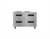 Thumbnail image #1 for Hoshizaki Steelheart UR48B-LPD4 48-Inch Low Profile Two-Section Undercounter Four-Drawer Refrigerator, 12 Cu. Ft.