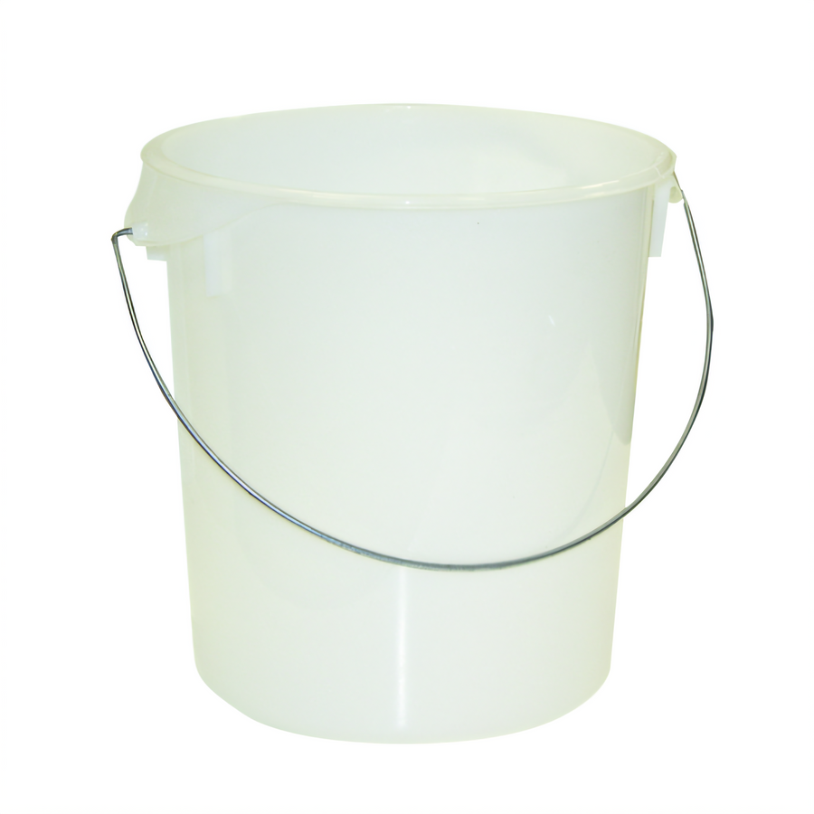 Product image #1 for Rubbermaid Commercial Products 22 Quart Round Stackable Food Storage Container, White Polyethylene