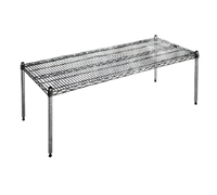 EagleGard 36 Inch x 18 Inch Wire Dunnage Platform with QuadTruss Design and 14 Inch Posts