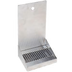 Thumbnail image #1 for Micro Matic Wall-Mount Stainless Steel Drip Tray Trough with 1 Faucet Hole and 1/2 in. NPT Drain