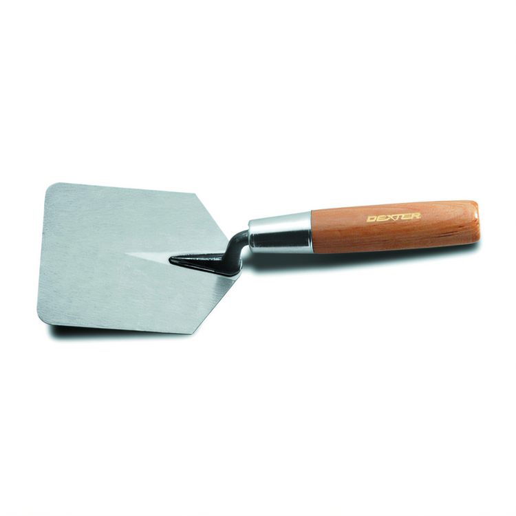 Product image #1 for Dexter Russell Traditional 4 x 5 Inch High-Carbon Steel Hamburger Trowel with Hardwood Handle