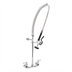 Thumbnail image #1 for BK Resources OptiFlow 8-Inch Center Splash-Mount Heavy Duty Pre-Rinse Assembly with 12-Inch Wall Bracket