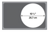 Thumbnail image #1 for Vollrath Offset Single-Opening Round Cutout Stainless Steel Food Bar Adapter Plate