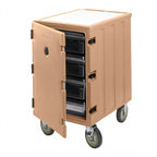 Thumbnail image #2 for Cambro Camcart® 1826LBC157 Insulated Food Storage Box Cart with Removable Cutting Board, 18 x 26-Inch, 13 Supports