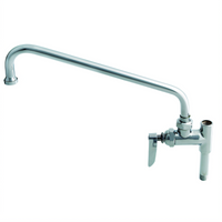 T&S Brass B-0158 Add-On Pre-Rinse Faucet with 14-Inch Swing Nozzle and Lever Handle
