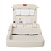 Thumbnail image #1 for Rubbermaid Commercial Vertical Baby Changing Station with Antimicrobial Protection, Hooks, and Built-In Storage, Platinum