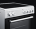 Thumbnail image #1 for Summit Appliance 24-Inch White Electric Smooth-Top Convection Range