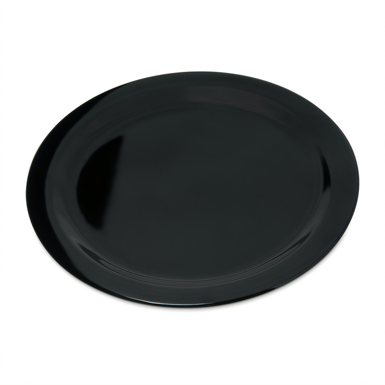 Product image #1 for Dallas Ware® 10.2-Inch Round Melamine Dinner Plate, Black