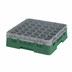 Thumbnail image #2 for Cambro Camrack 36-Compartment Full-Size Low-Profile Glass Rack with Soft Gray Extender