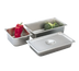 Thumbnail image #1 for 1/2 Size Solid Stainless Steel Deli Pan, 4-Inch Deep, 4 Quart