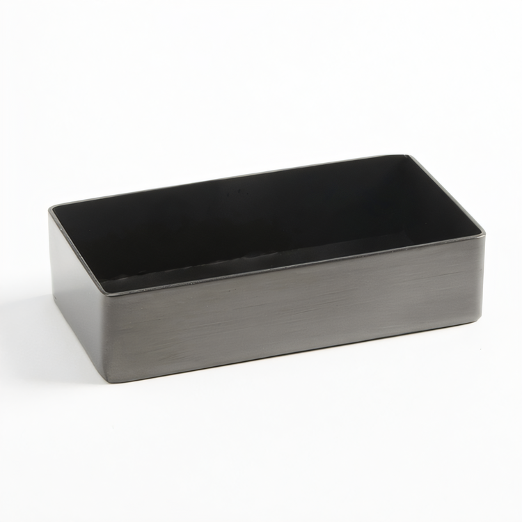 Product image #1 for American Metalcraft PVD Black Stainless Steel Sugar Packet Tray Holder