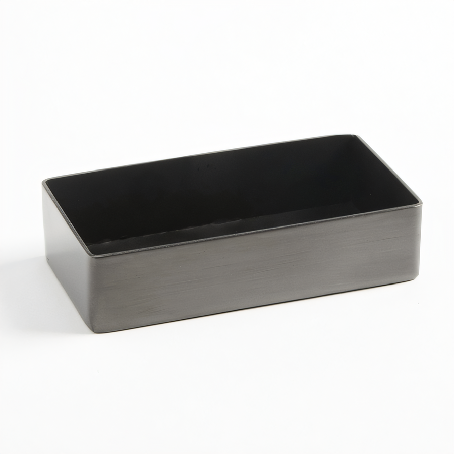 Product image #1 for American Metalcraft PVD Black Stainless Steel Sugar Packet Tray Holder